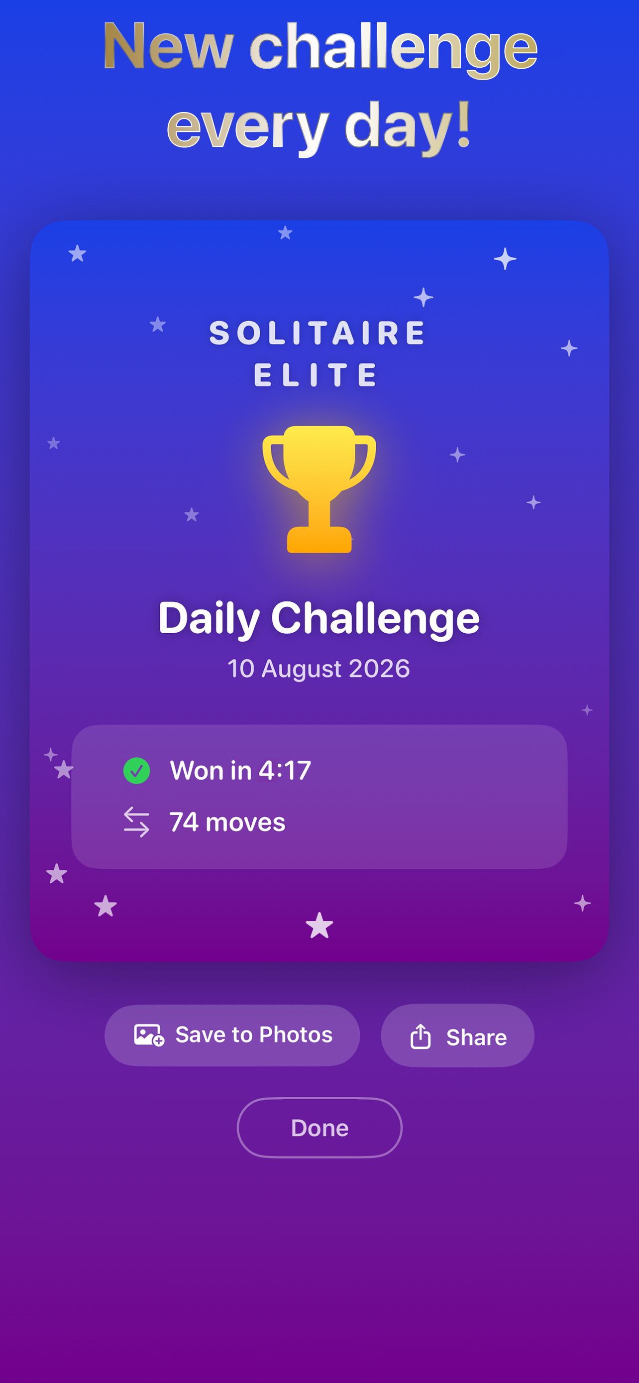 Solitaire Elite screenshot 4